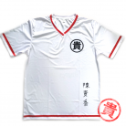 เสื้อ คอวี ขนาด 46 นิ้ว XXL  บรรจุ 1 ตัว สีขาว